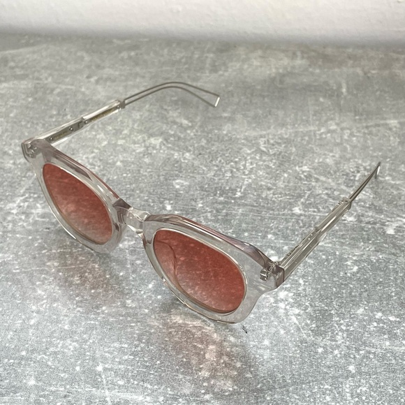 Projekt Produkt Crystal Clear Square Acetate Sunglasses - Picture 2 of 4
